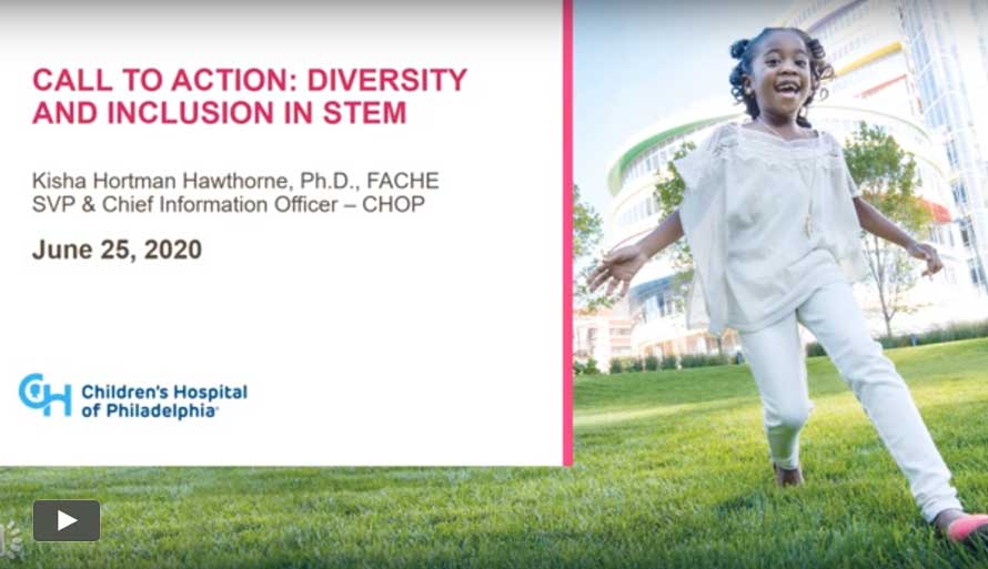 Call to Action: Diversity and Inclusion in STEM