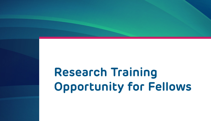 CPCE Research training opportunity for fellows
