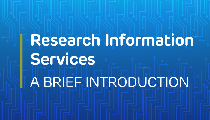 Introduction to Research Information Services