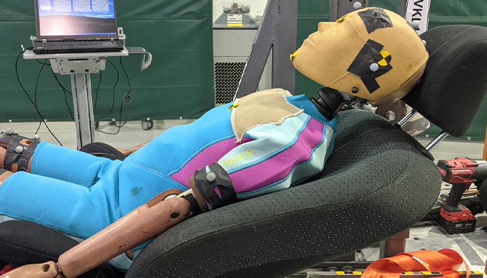 Small Occupant Motion in Reclined Seating Configurations for Automated Vehicles